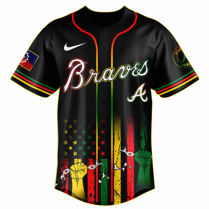 Atlanta Braves MLB X Juneteenth Day Baseball Jerseys NDD