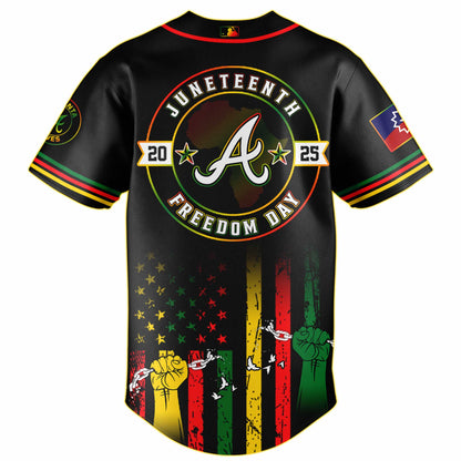 Atlanta Braves MLB X Juneteenth Day Baseball Jerseys NDD