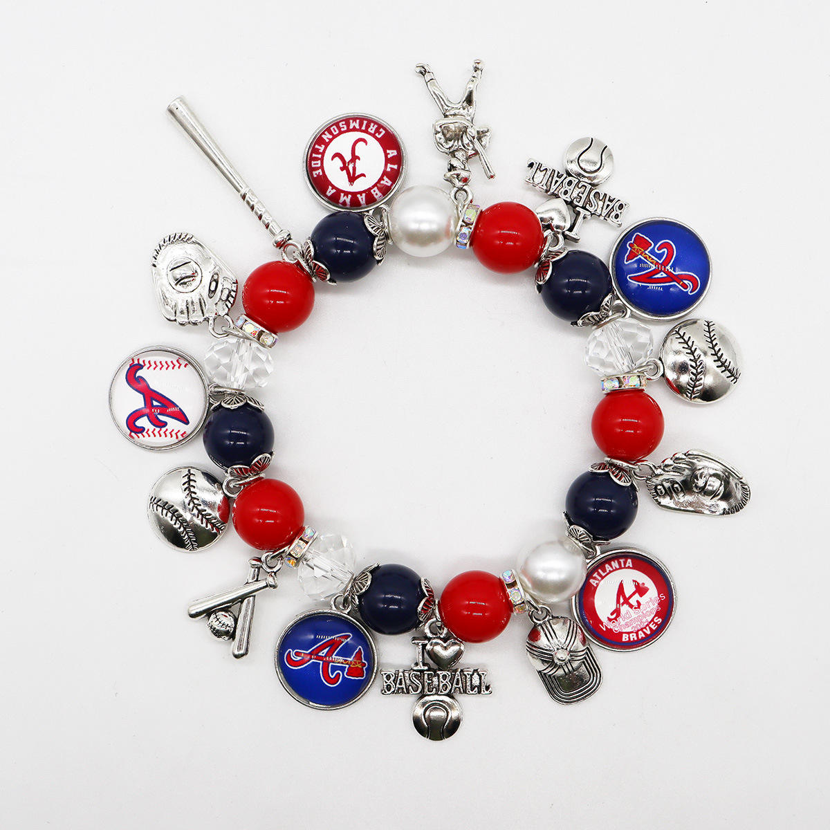 MLB Teams Charm Bracelet DDT NTL