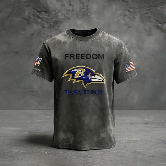 BAL Premium NFL The Freedom Washed Tee DatND DVT