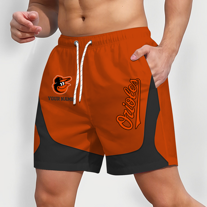 BAL x MLB Team Special Short Pants For Men Custom Name Gifts DATND TANTD