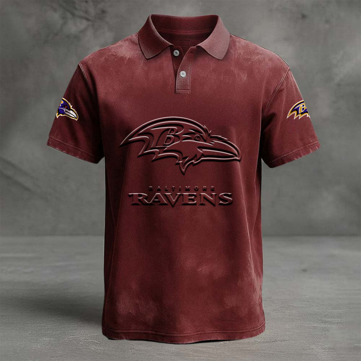 BAL x NFL Embossed Polo Shirt DATND TANTD