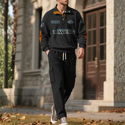 BAL x NFL Men's Corduroy Sweatshirt 1011 DatND DVT