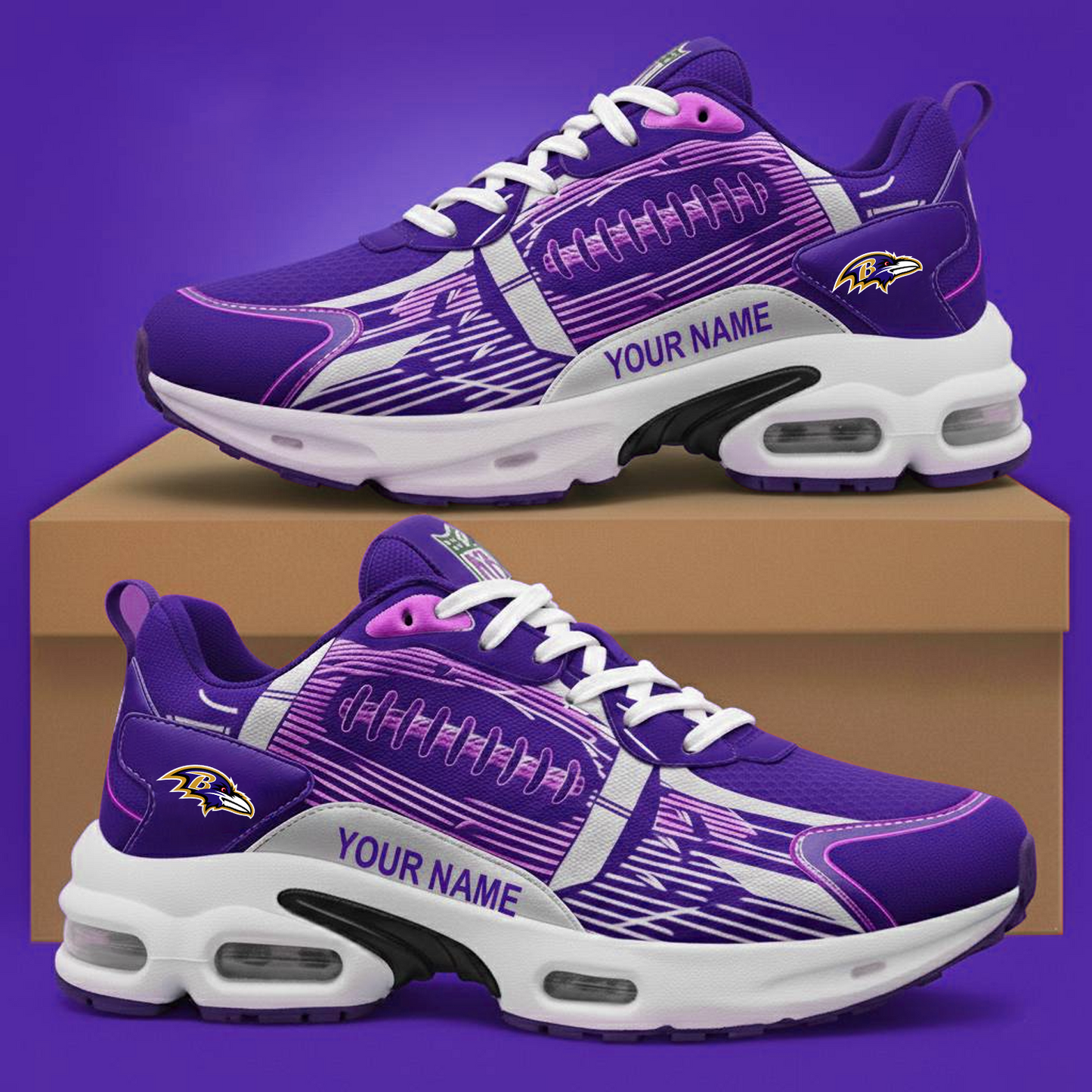 BAL x NFL Sport Sneakers Limited Edition DATND TANTD 101125