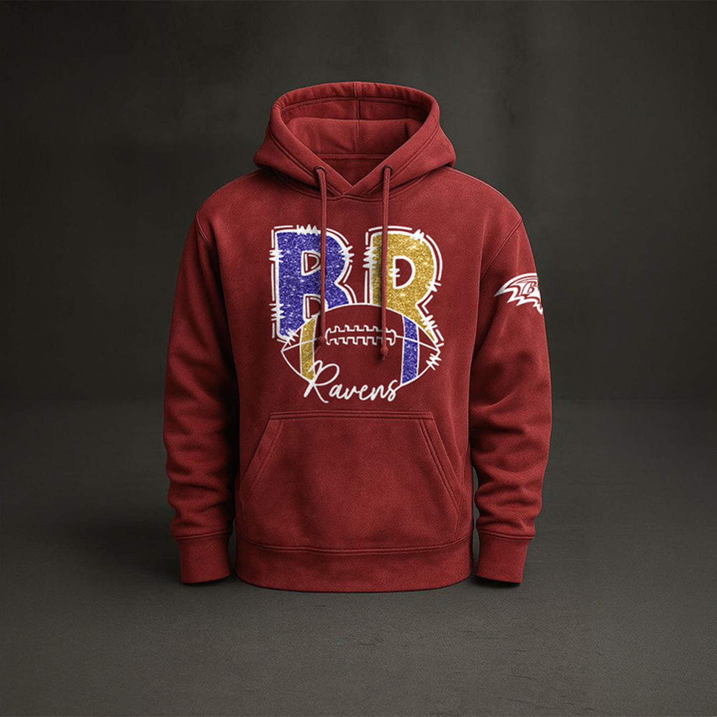 BAT x NFL Embossed Hoodie DatND THUONGNH