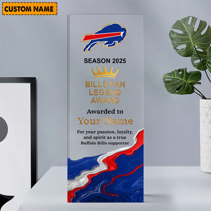 BB NFL Personalized Acrylic Award Plaque Funny Christmas Gift For Family DDT NTL
