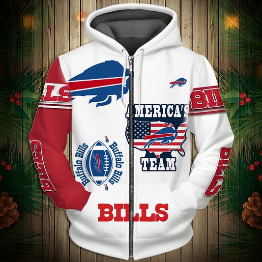 BB Premium NFL 3D Graphic Hoodie DDT NTL