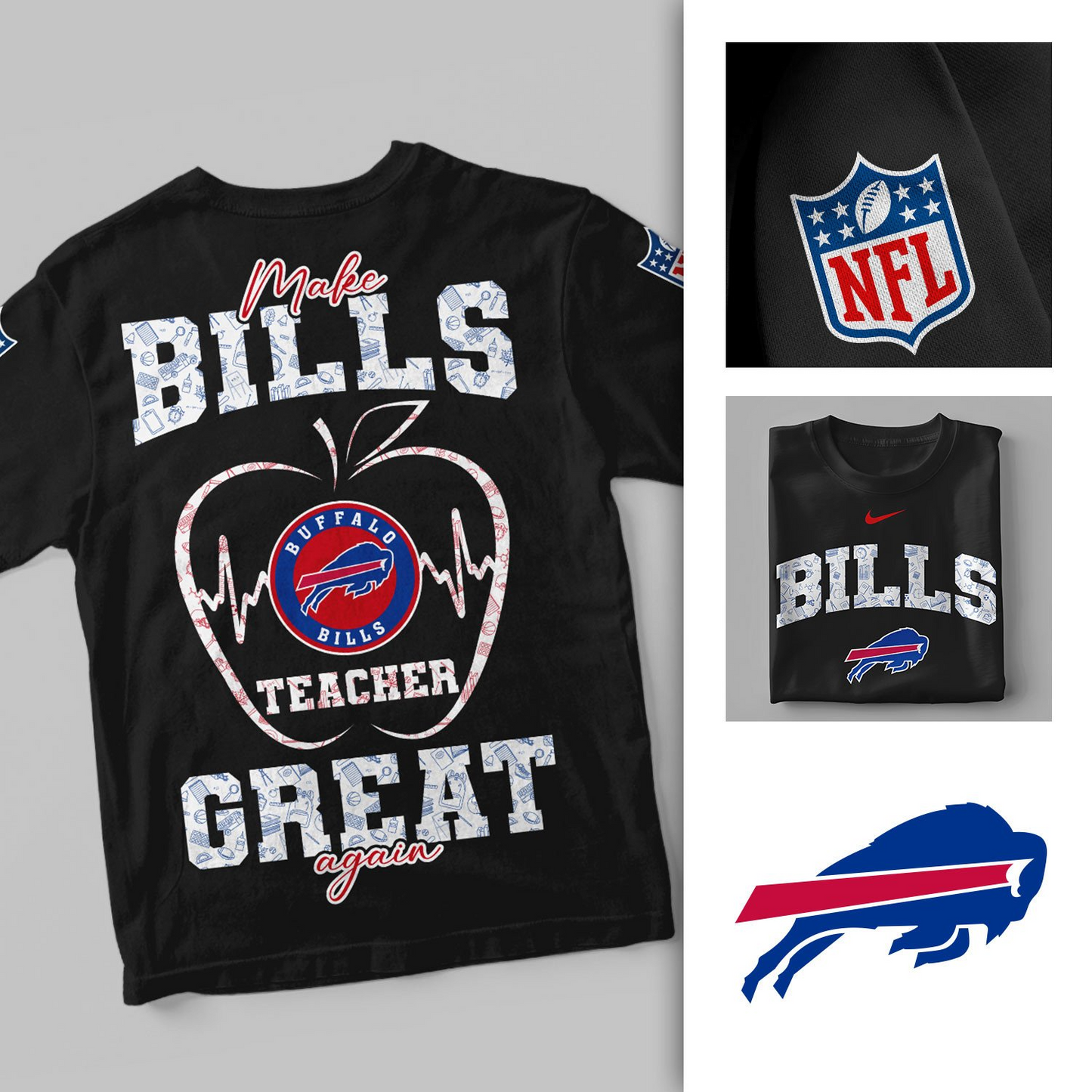 BB Premium NFL Great Again 3D Shirt DDT 101125 NTL