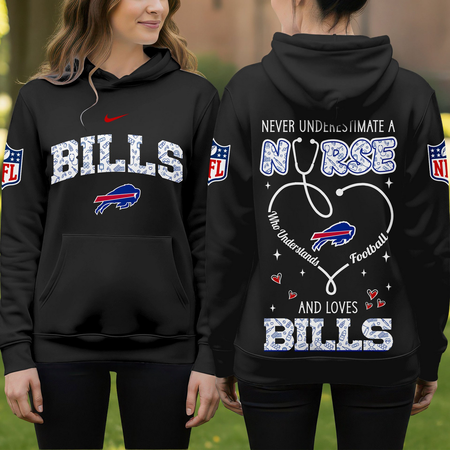 BB Premium NFL Nurse Pride Hoodie DDT 101125 HLPHUONG