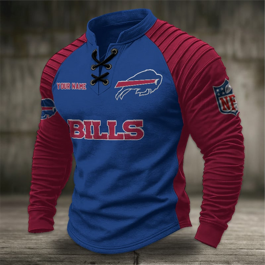 BB x NFL Men Stand Collar Long Sleeve Top DDT  CTND