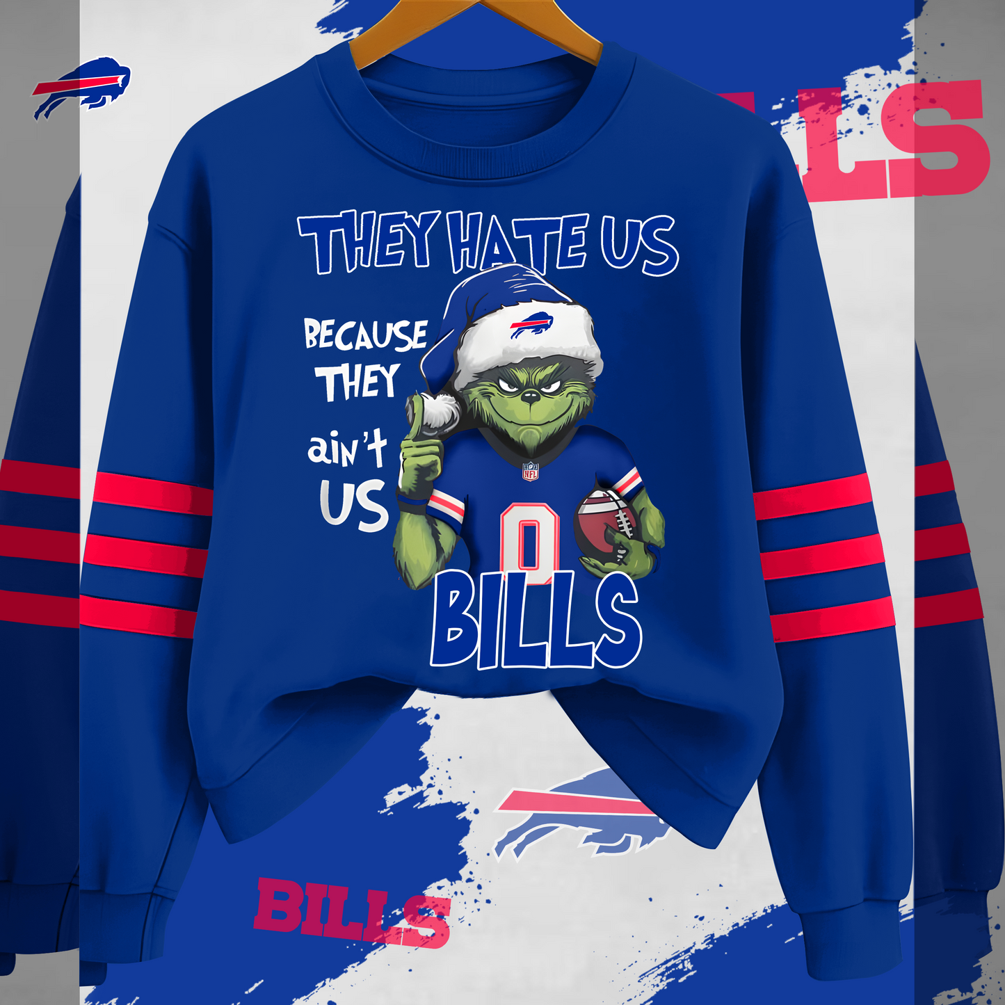 BB x NFL They Hate Us Sweatshirt DDT  HLPHUONG