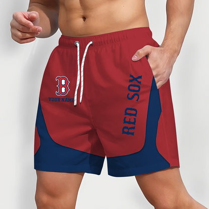 BOS x MLB Team Special Short Pants For Men Custom Name Gifts DATND TANTD