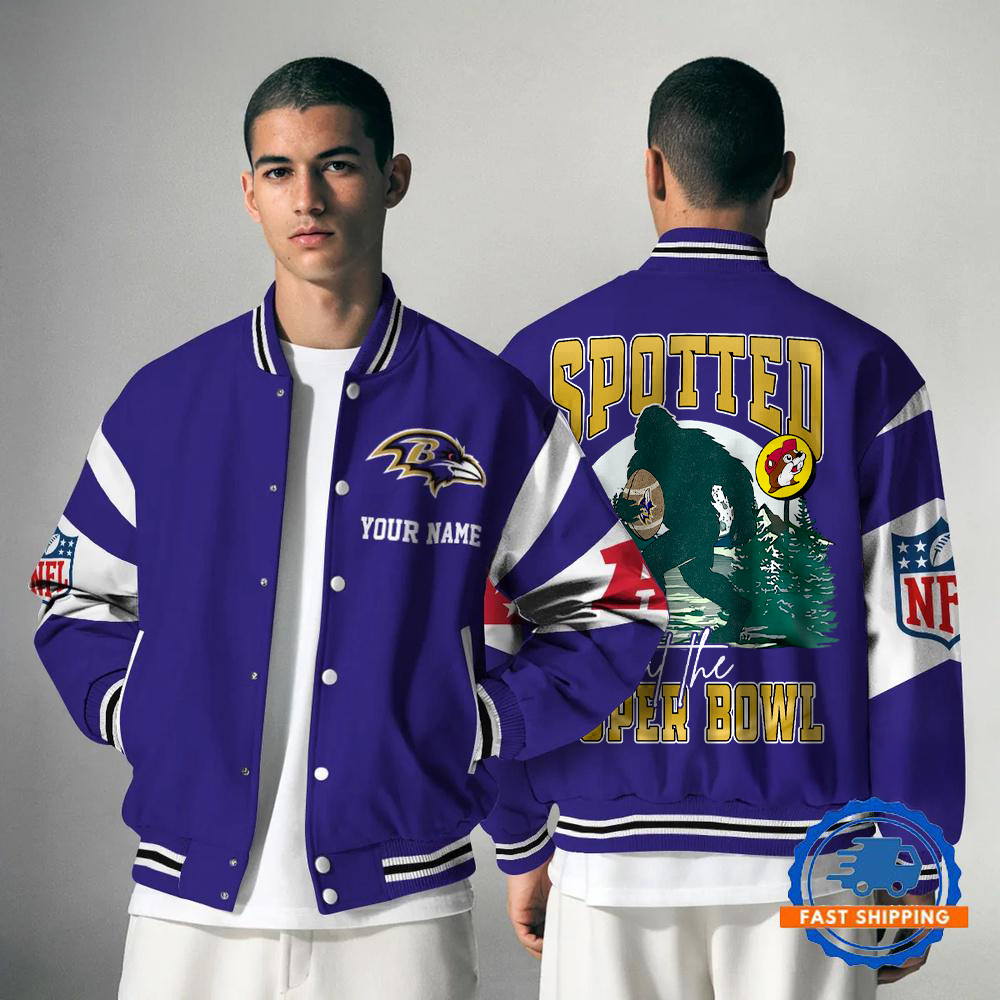 BR x NFL Spotted at the Super Bowl Varsity Jacket DDT NTL