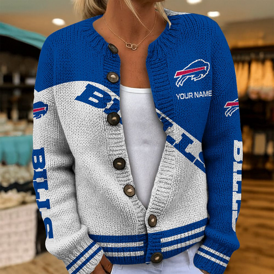 BUF x NFL Knitted Cardigan DATND TANTD