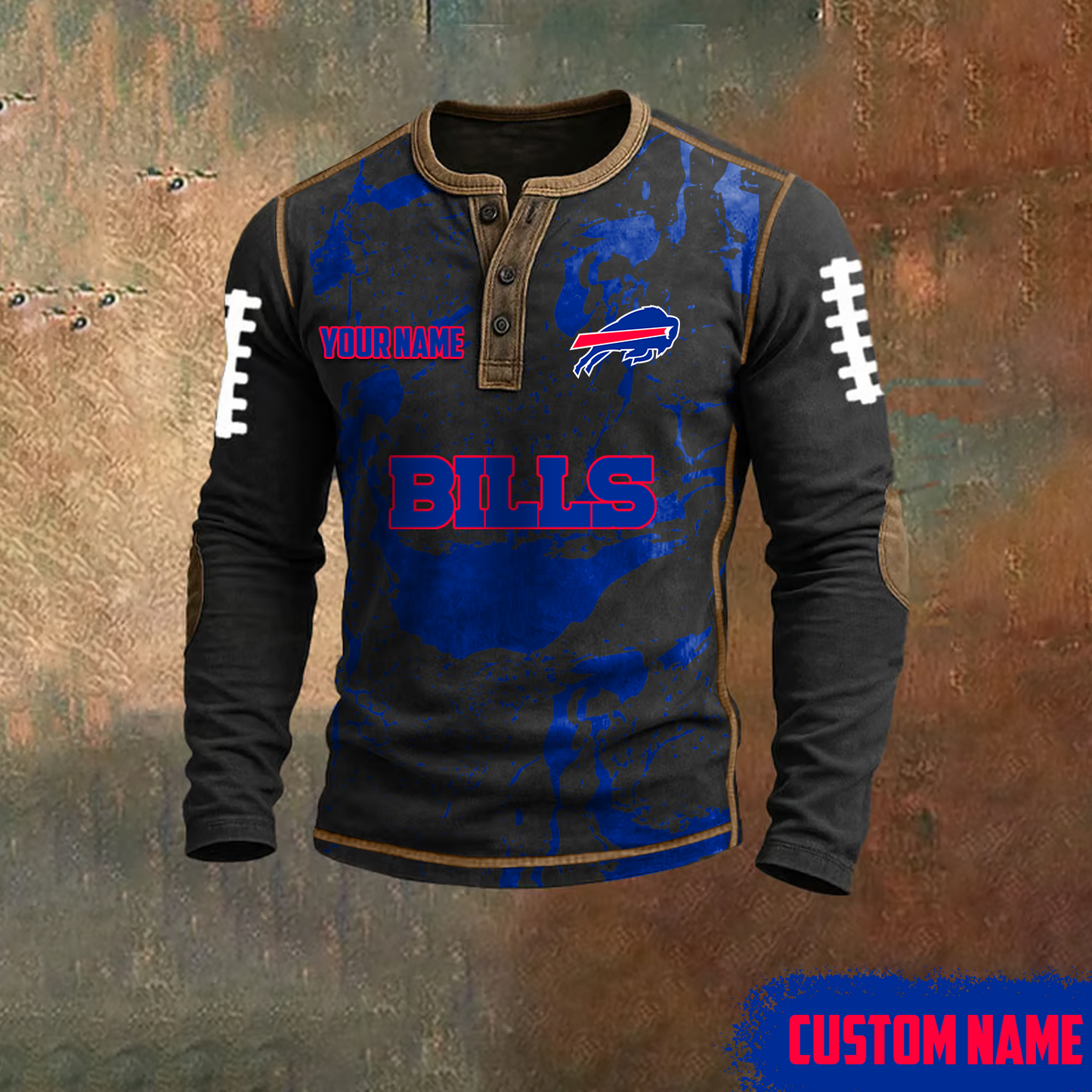 BUF x NFL LONG SLEEVE SHIRT DATND TANTD