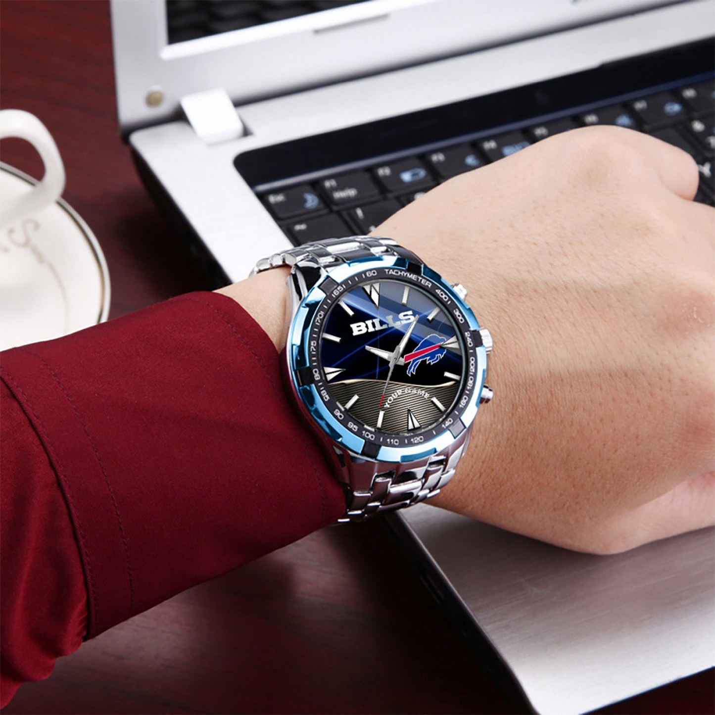 BUF x NFL Luxury Alloy Watch DATND TANTD