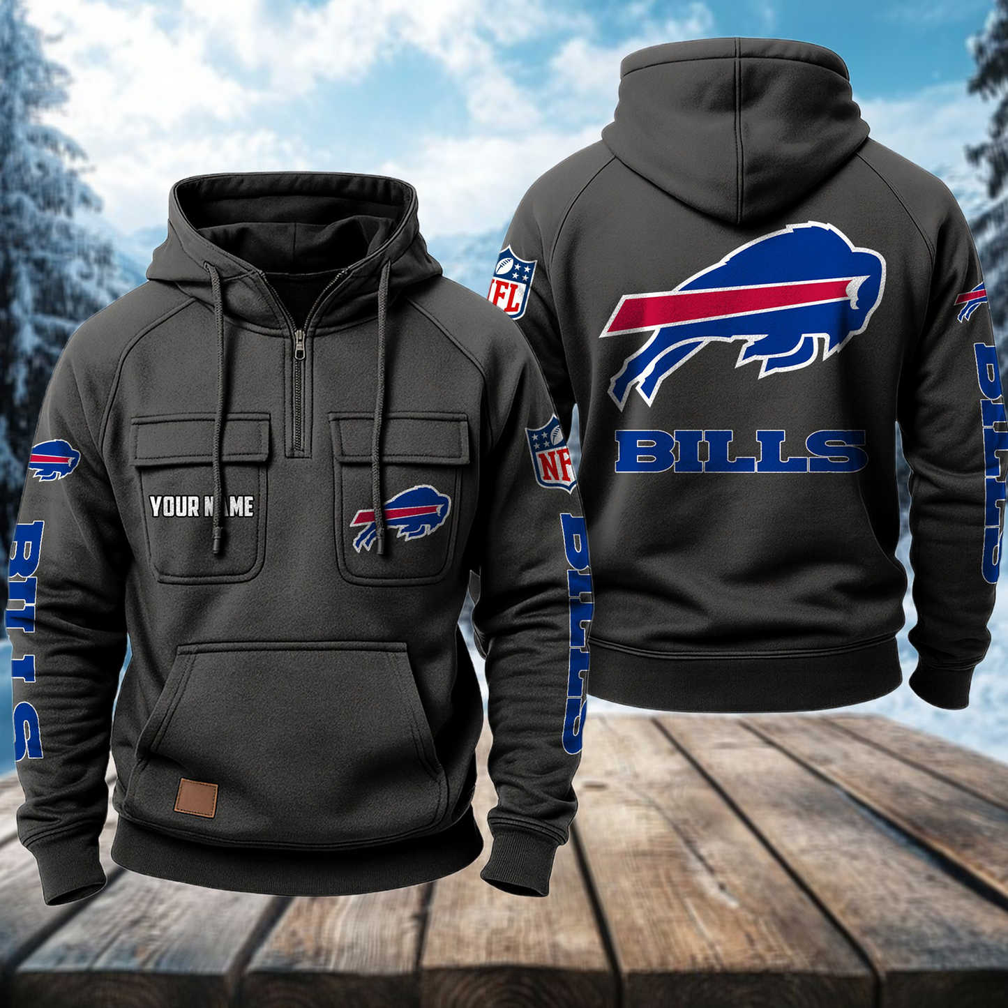 BUF x NFL Premium Hoodie DATND TANTD