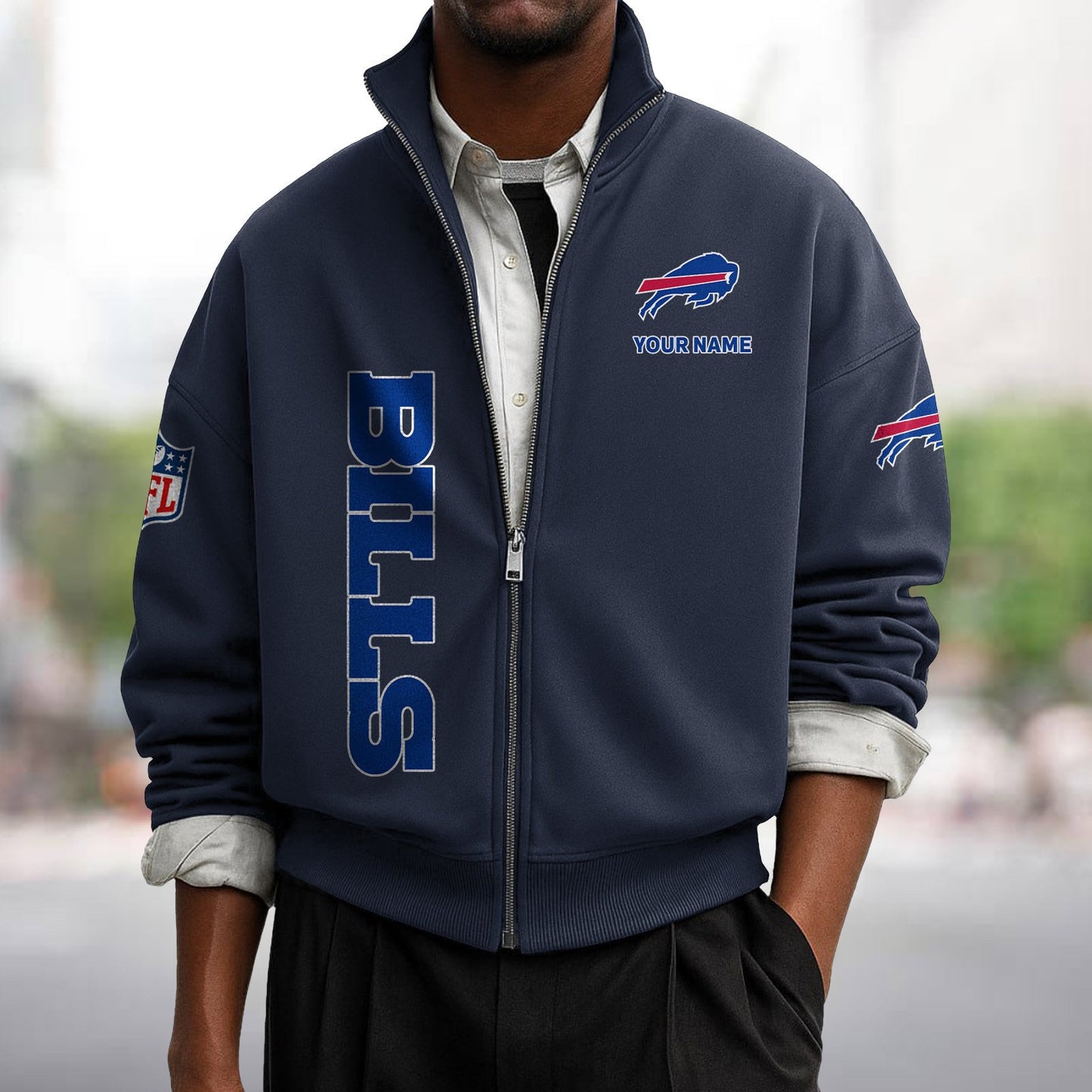 BUF x NFL Sweatshirt Full Zip DATND TANTD
