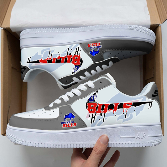 BUF x NFL Team Logo Fan Air Force 1 Shoes DATND TANTD