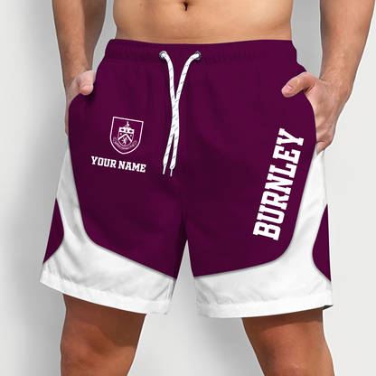 BUR x EPL Team Special Short Pants For Men Custom Name Gifts DATND TANTD