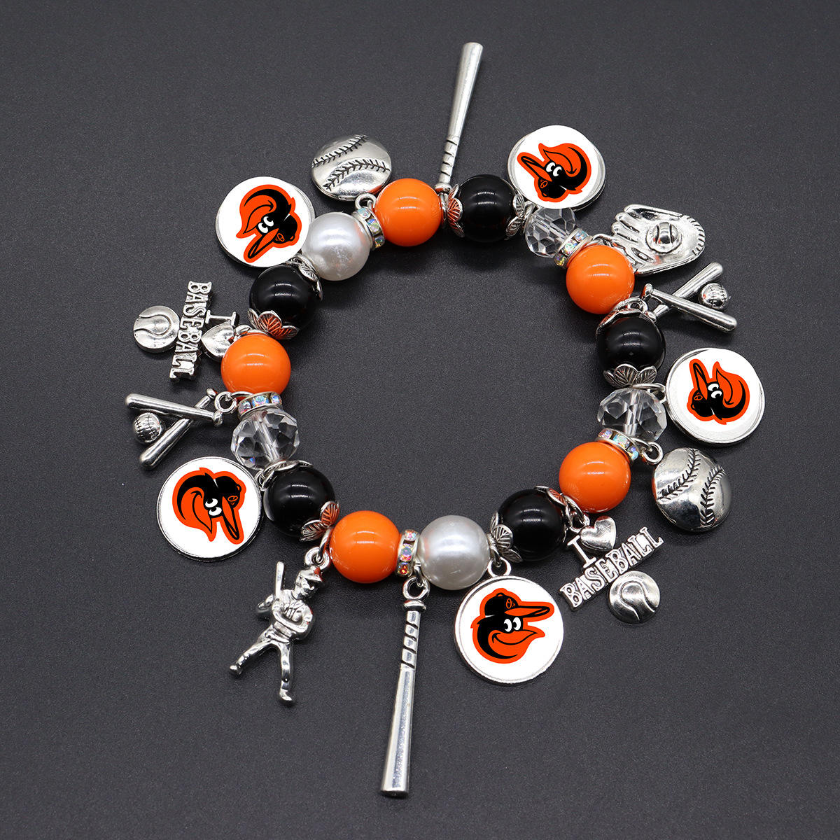 MLB Teams Charm Bracelet DDT NTL