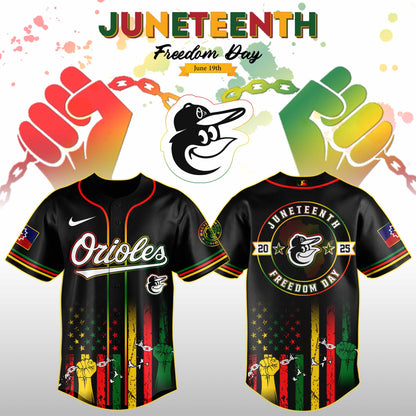 Baltimore Orioles MLB X Juneteenth Day Baseball Jerseys NDD
