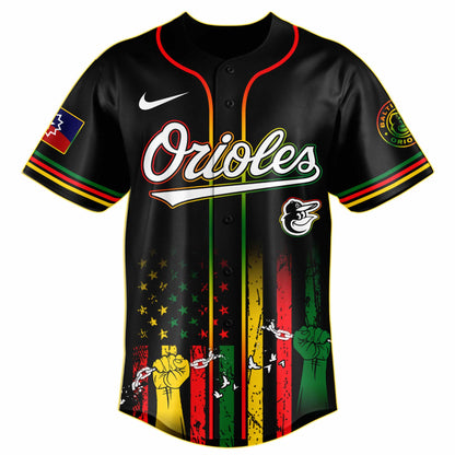 Baltimore Orioles MLB X Juneteenth Day Baseball Jerseys NDD