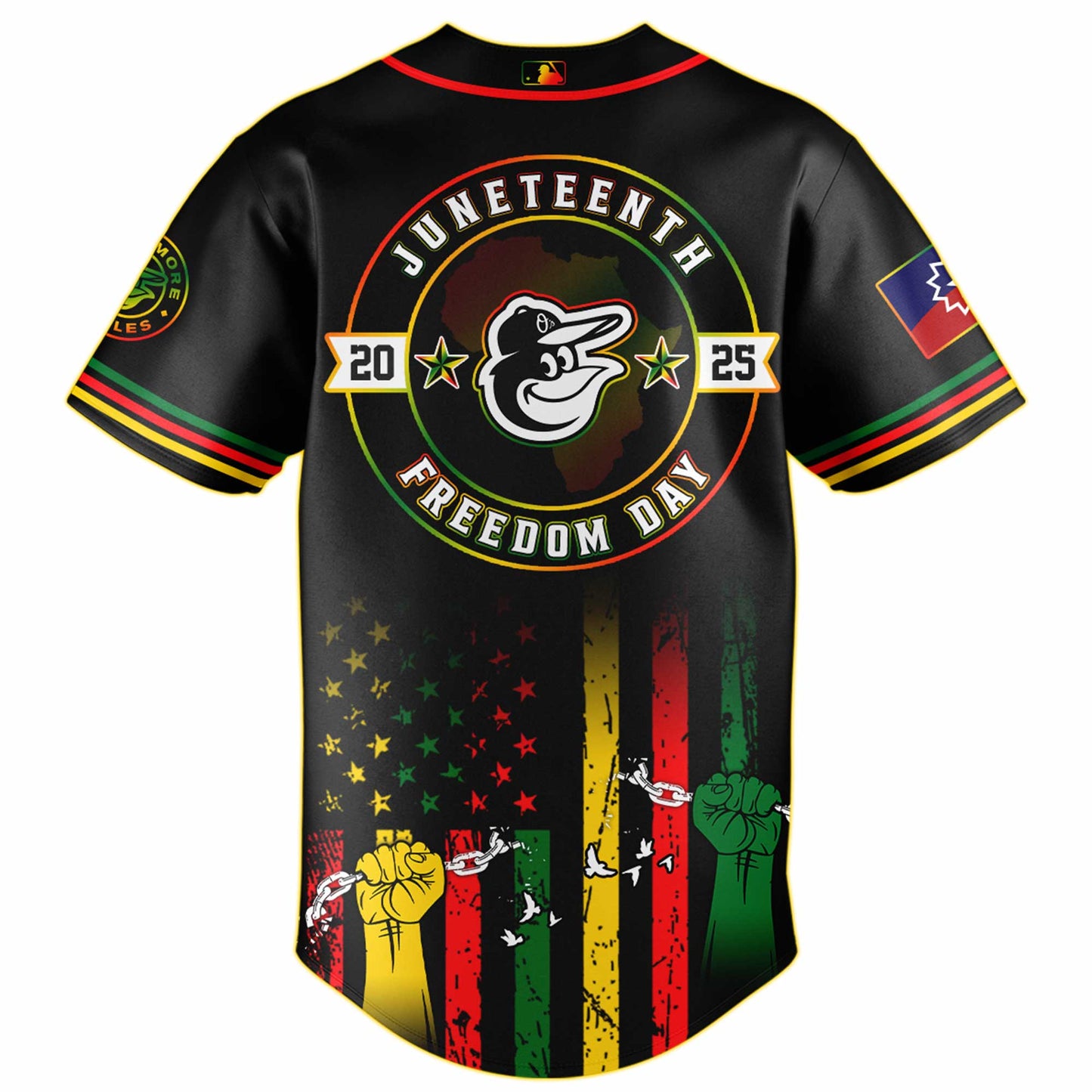 Baltimore Orioles MLB X Juneteenth Day Baseball Jerseys NDD