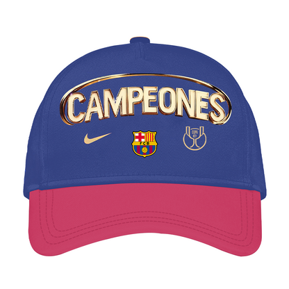 Barcelona Campions Copa Del Rey 2025 Combo Shirt, Jogger And Cap V4 DDTTTV