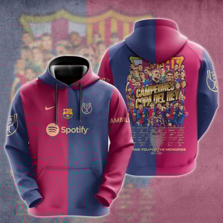 Barcelona Campions Copa Del Rey 2025 Shirt DDT