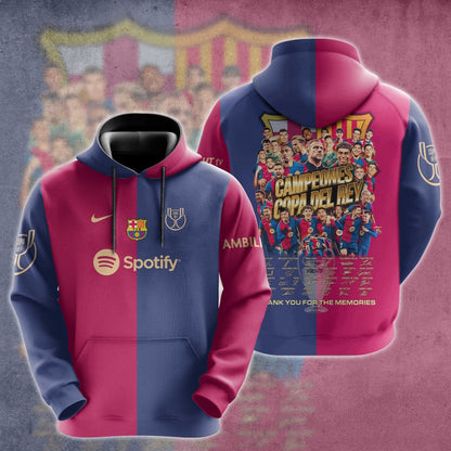 Barcelona Campions Copa Del Rey 2025 Shirt DDT
