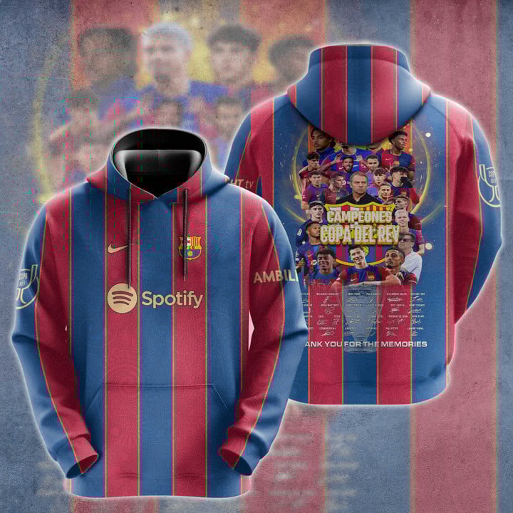 Barcelona Campions Copa Del Rey 2025 V2 Shirt DDT