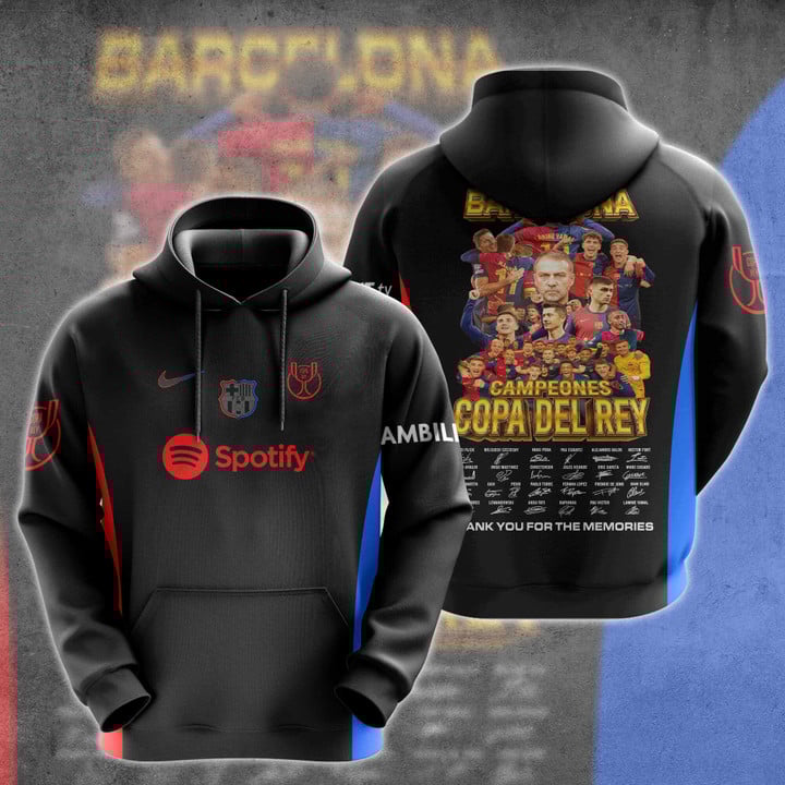 Barcelona Campions Copa Del Rey 2025 V3 Shirt DDT