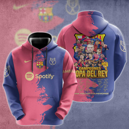 Barcelona Campions Copa Del Rey 2025 V4 Shirt DDT