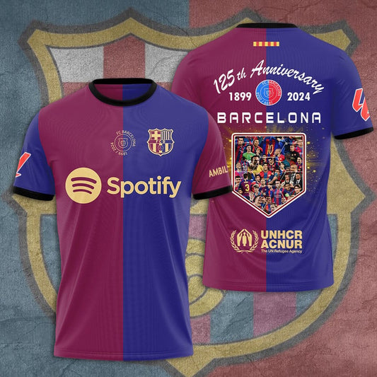 Barcelona Campions Copa Del Rey 2025 V8 Shirt DDT