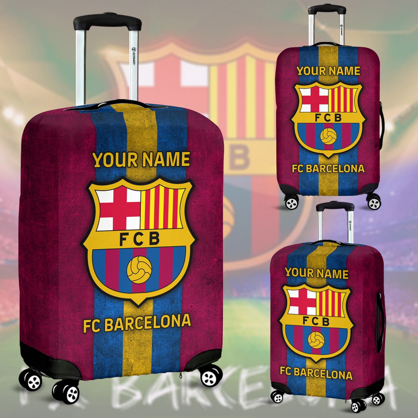 Barcelona FC Luggage Cover V2 NDD