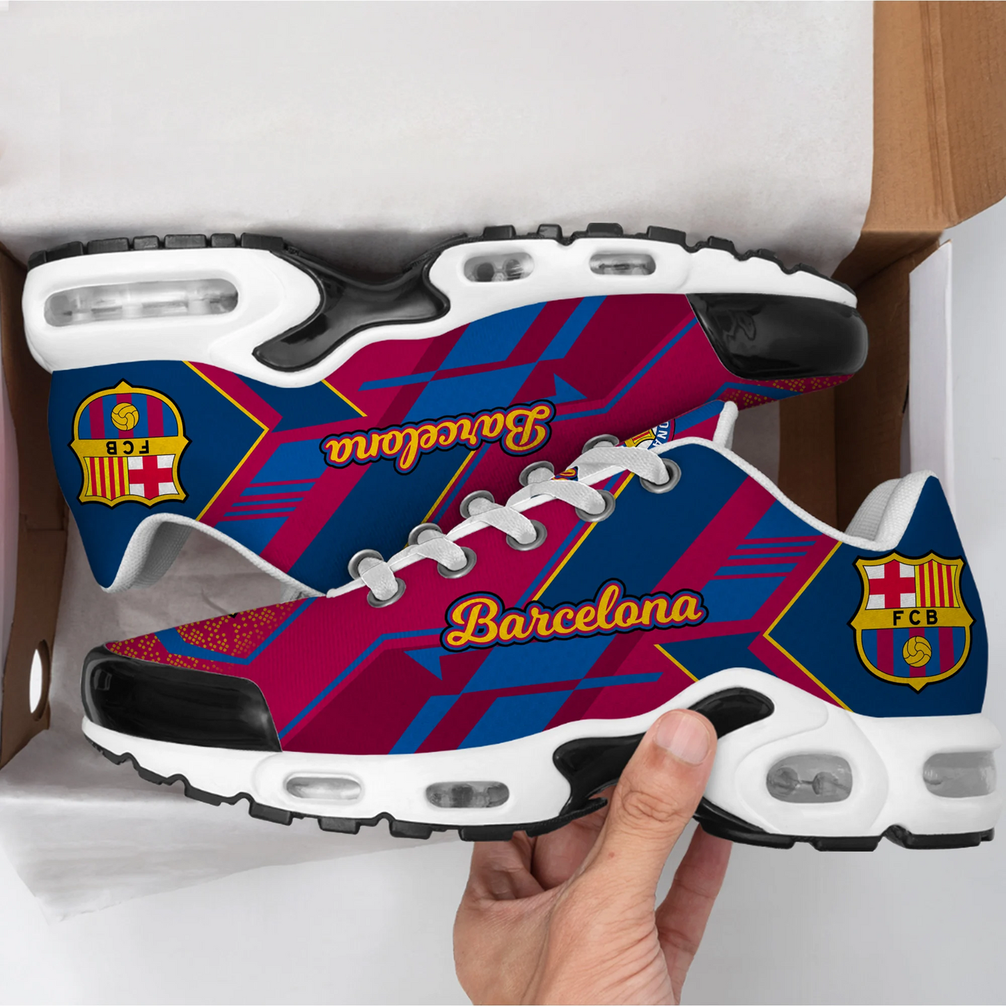 Barcelona Sport Air Cushion Sneaker 2804 V1 DatND DVT 1