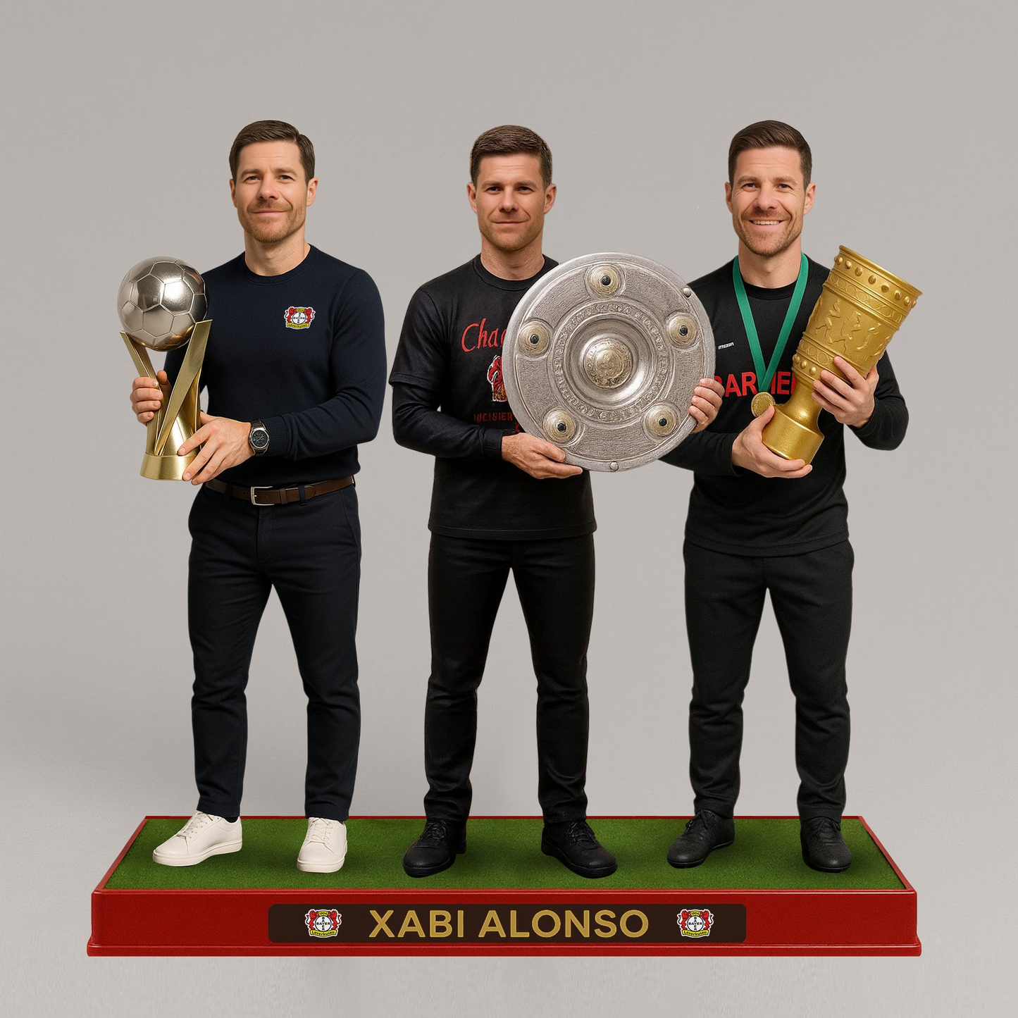 Bayer Leverkusen, Xabi Alonso - Thank You For The Memories Premium Acrylic Plaque DDTTTV