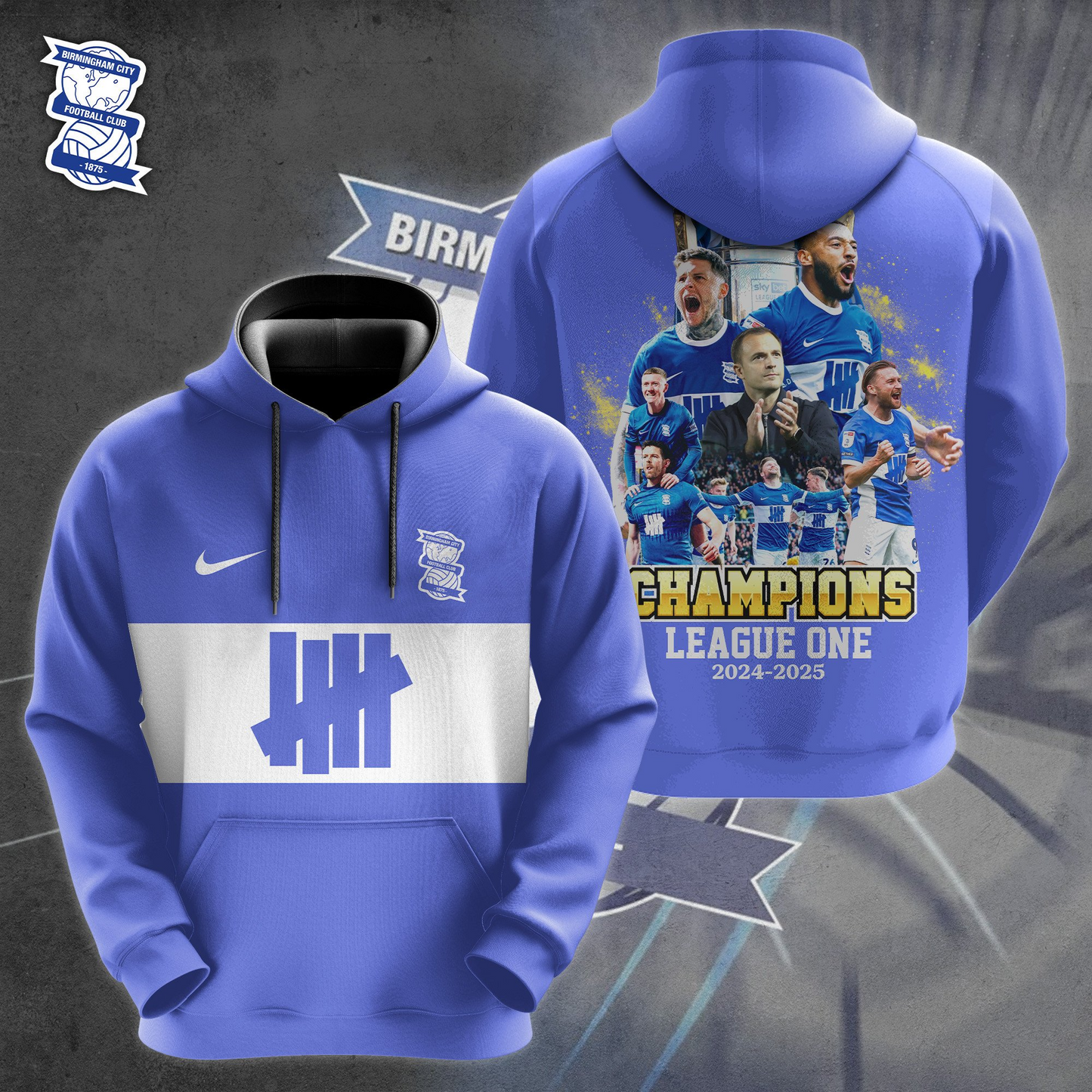 Birmingham City FC Champions League One 2025 V2 Shirt DDTTTV