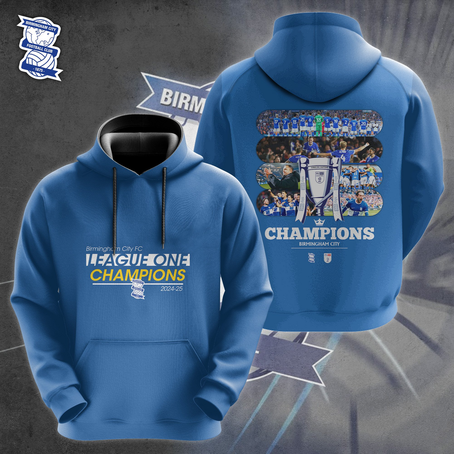 Birmingham City FC Champions League One 2025 V4 Shirt DDTTTV