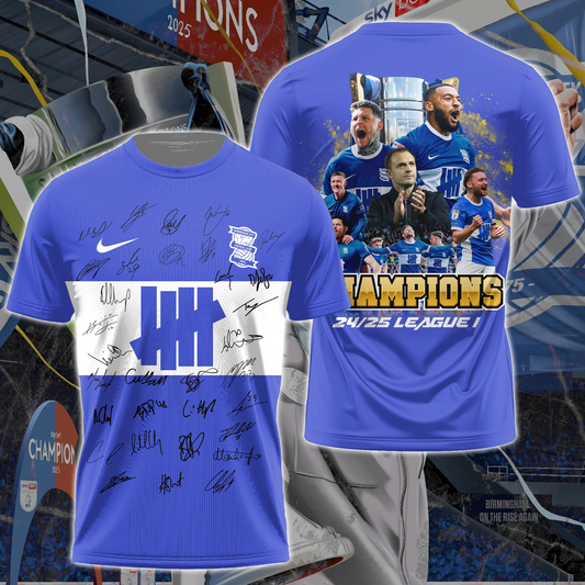 Birmingham City FC Champions League One 2025 V6 Shirt DDTTTV