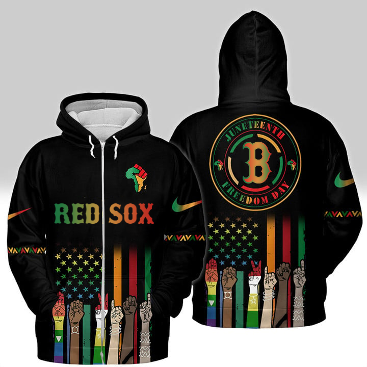 Boston Red Sox - Juneteenth Freedom Day Shirt DDTCTND