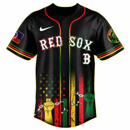 Boston Red Sox MLB X Juneteenth Day Baseball Jerseys NDD