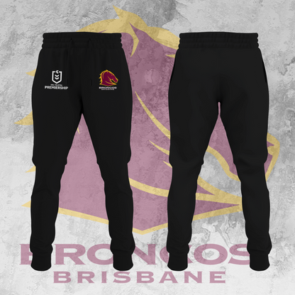 Brisbane Broncos NRL 2025 New Hoodie TM NTA V2