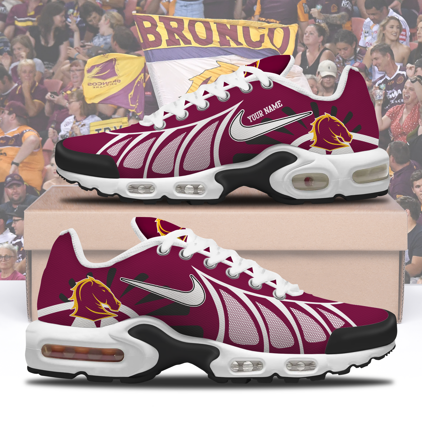 Brisbane Broncos NRL Shoes NDD