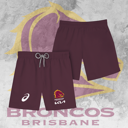 Brisbane Broncos 4 NRL 2025 Polo Shirt TM NTA V1