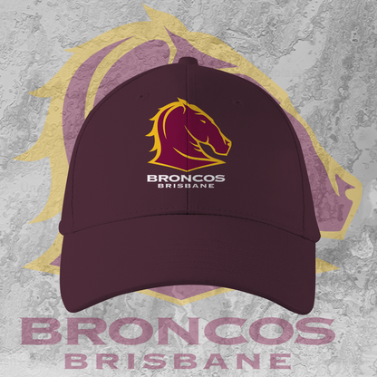 Brisbane Broncos NRL 2025 Zipper Hoodie TM NTA V3