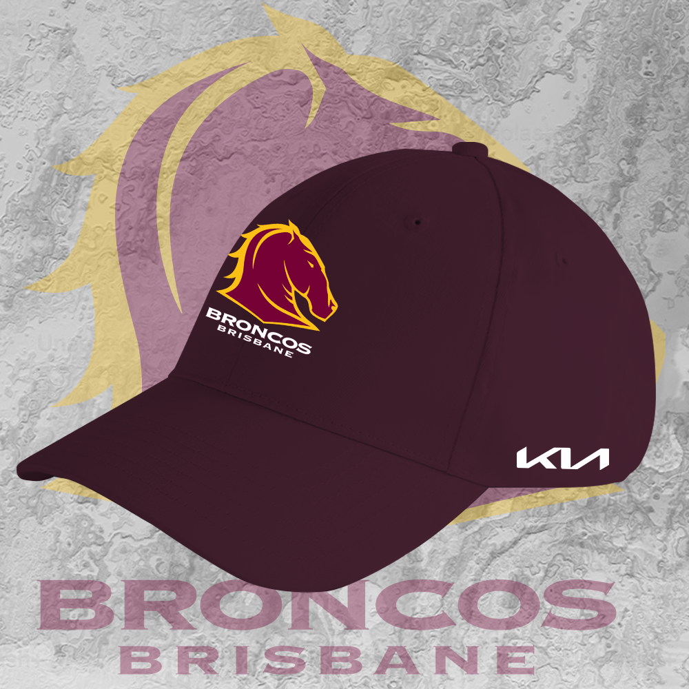 Brisbane Broncos 1 NRL 2025 Polo Shirt TM NTA V1