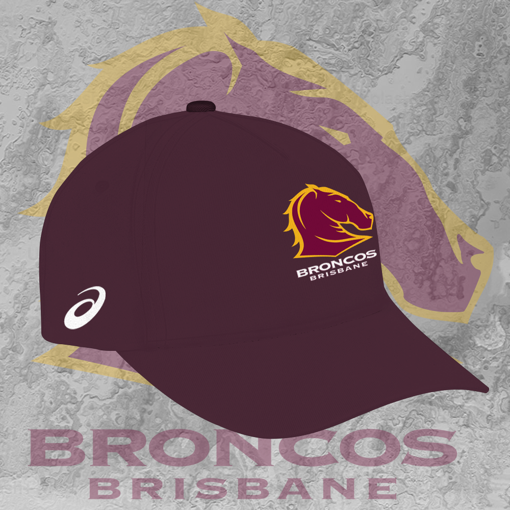 Brisbane Broncos 4 NRL 2025 Polo Shirt TM NTA V1