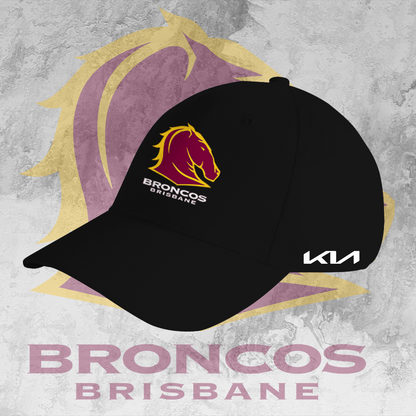 Brisbane Broncos NRL 2025 Home Of The Mighty Broncos Limited Edition BB Jersey TM NTA V2